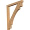 Ekena Millwork Merced Arts & Crafts Smooth Outlooker, Western Red Cedar, 5 1/2"W x 48"D x 48"H OUT06X48X48MRC03SWR - alternate 1